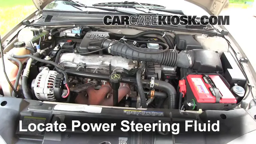 2002 Chevrolet Cavalier 2.2L 4 Cyl. Sedan (4 Door) Power Steering Fluid